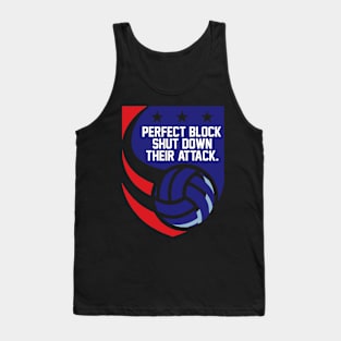 Perfect block shut down their attack Tank Top